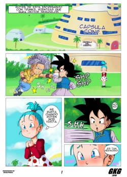 Bura and Goten Comic
