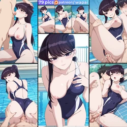 [wapai] Komi Shouko (Swimsuit) 古見 硝子 [AI Generated] 作品封面