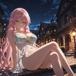 [NaughtyCutiess] - #246 - Street Pleasure with Flare! (171 images) 🌃 (Patreon) [AI Generated]