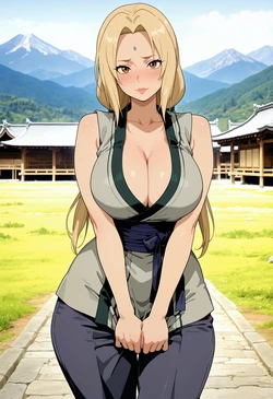 [Squeeshy] Tsunade x Jiraiya (114pics) [AI Generated]