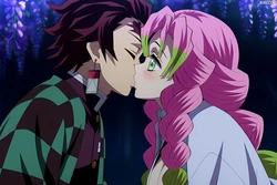 [AyaEcchi] Mitsuri x Tanjiro | Demon Slayer💖 [AI Generated] 作品封面