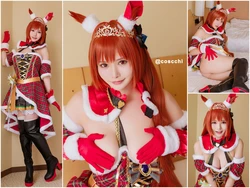 [COSH-302][こすっち] 💕爆乳クリスマスダスカ♪💕✨週替り動画見放題ぷらん限定💕✨爆乳レベルメリークリスMAXダスカ！！✨元グラドルめちゃカワ美少女💖なりきり公開🥳 作品封面