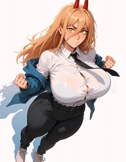Fr34ky - Power (Chainsaw Man) (Patreon) (AI Generated) 作品封面