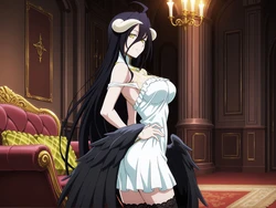 [Machina Ai] Albedo  アルベド Extra 143p [AI Generated] 作品封面