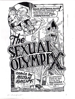 [Milton Knight] The Sexual Olympix 作品封面