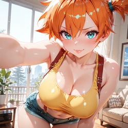Misty Pokemon ZBaiArt finished [AI Generated]