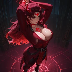 [CEOofMommies] Scarlet Witch - Marvel Rivals (Ai Generated) 作品封面