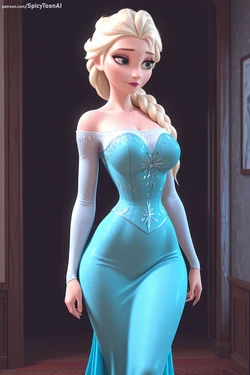[Spicy Toon AI] Elsa - Frozen [AI Generated]