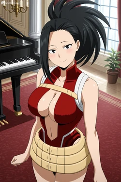 [Digital Waifu Gallery] Momo Yaoyorozu - My Hero Academia [Tier 2] [REQUEST] [AI Generated]