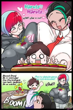 [天聖] Botan to Nemo, Haruto ni Kanzen Kuppuku Choukyou SEX | Penny y Nemona, sexo de sumisión total y adiestramiento con Haruto♡ (Pokémon Scarlet & Violet) [Spanish]