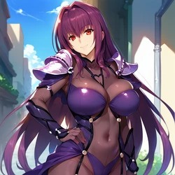 [LOVE vs BBC] Scathach Love #1 [AI Generated]
