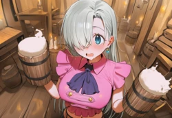 [MIYUのアトリエ] ♡レ〇プされるエリザベス♡【擬音あり】(Patreon) [AI Generated]