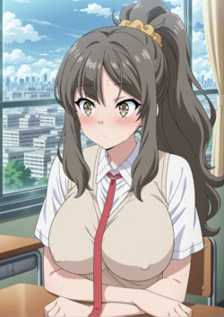 [Trezuya] Smart, shy... and irresistibly naughty 😏 [AI Generated]