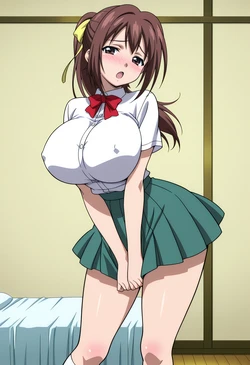 [Aindroidparanoid] Sohara Mitsuki - Sora no Otoshimono [AI Generated] 作品封面