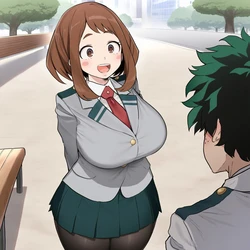 [Myanu] Ochaco x Mineta [AI Generated]
