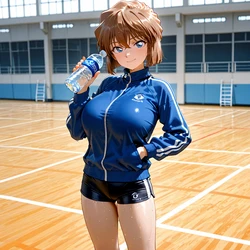 (SUZU) Ai Haibara Volleyball [AI Generated] 作品封面