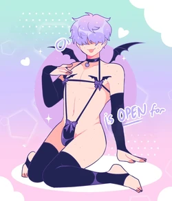 [Refrainbow]被魅魔盯上后该怎么办_Boyfriends___The_Succubussy_is_Open_for_Business!_pt.1-3 作品封面