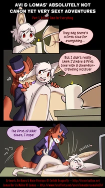 [Nixieseal] Avi & Lomas' Absolutely Not Canon Yet Very Sexy Adventures 作品封面