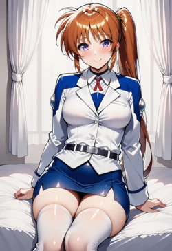 [Shirobako88] Fate x Nanoha 2 (Not Yuri!!!) (Patreon) [AI Generated]