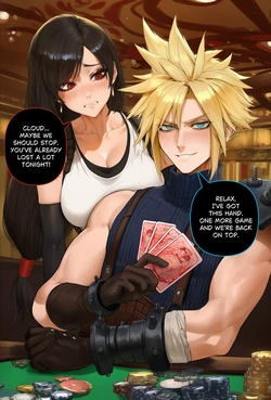 [Potions] Cloud x Tifa Betting (Patreon) [AI Generated]