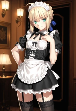 [社畜サーバント] Artoria (Saber)  132P - Fate Stay Night [AI Generated] 作品封面