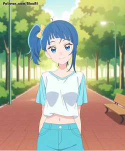 Bluu AI - [Extra] Sora Harewataru | Soaring Sky! Pretty Cure (Patreon) [AI Generated] 作品封面