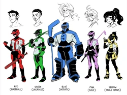 [Spicymancer] Acti-Rangers (OC) 作品封面