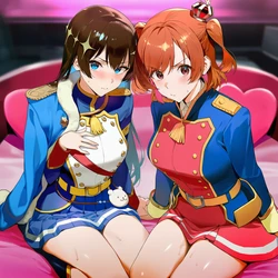 【cfou】AijouKaren&KaguraHikari [AI Generated] 作品封面