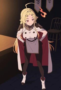 [wAItercolor] Teoritta #1 – Sentenced to Be a Hero [AI Generated]