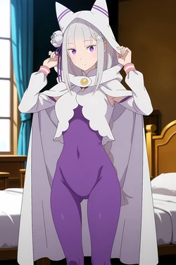 [YukinoArt] Emilia x Subaru 119p [AI Generated] 作品封面