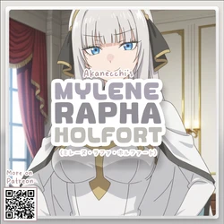 [Pixiv] Mylene Rapha Holfort // ミレーヌ・ラファ・ホルファート | Otome Mob S2 [AI Generated]
