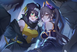 [MeowThree] I:P Masquerena & S:P Little Knight (Yu-Gi-Oh!) (55p) [AI Generated] 作品封面