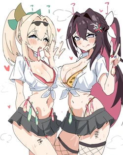 [フミトンカツ] あずいろビッチ化 (ホロライブ) 作品封面