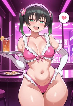 [Nankoai] Yuu Takasaki -Bikini -Service -Nightclub -Oral Worship (Love Live! Nijigasaki High School Idol Club) [AI Generated]