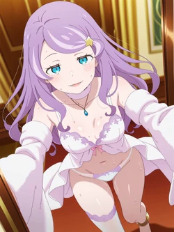 [OneeChanAra2AI] SFW Version - Anastasia Hoshin Lingerie 30p [AI Generated] 作品封面