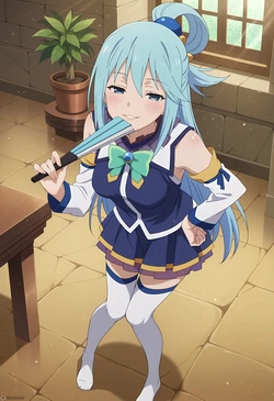 Mackensky - Seggs // Aqua [40 images] (Patreon) [AI Generated] 作品封面