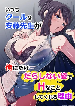 La razón por la que el siempre guay Ando-sensei solo hace cosas traviesas conmigo de forma descuidada 作品封面