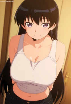 [araaiart] 225P Nagi Arato | Ruri Rocks [AI Generated] 作品封面