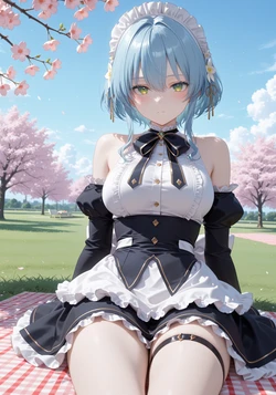 [Rei | Digital Works] Hikikomari Kyuuketsuki no Monmon || Villhaze (Patreon) [AI Generated] 作品封面
