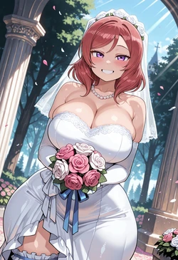 [Nankoai] Maki Nishikino-西木野真姫-req-bride-bride.lingerie-indoors-lovehotel- (Patreon) [AI Generated]