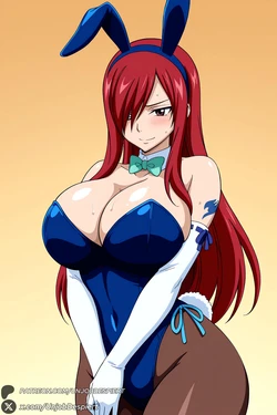 [UnjobDespiert] Erza Scarlet (Fairy Tail) [AI Generated]