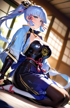 [Flowersbeautiful] 5b9.My owner 神里綾華,BBC 原神【220p】[AI Generated]
