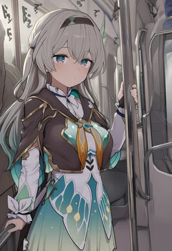 [Chisato] 痴漢電車 ホタル [AI Generated] 作品封面
