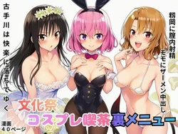 [鼻紙] 文化祭コスプレ喫茶の裏メニューでモモにザーメン中出し！籾岡に腟内射精！古手川は快楽に落ちてゆく (To LOVEる -とらぶる-) [AI Generated]