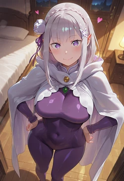 [RinAi] Emilia (275p) (Patreon) [AI Generated] 作品封面