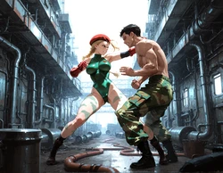 Various Characters (Cammy, Claymore, Evangelyne, Evelynn, Lenore, Jill Valentine, Purple Girl) [AI Generated]