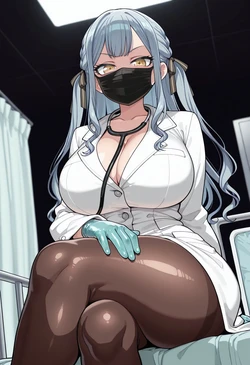 [Nankoai] Sakiko Togawa-豊川 祥子 (BangDream!)-doc.exam-hospital-indoors-nursing- (Patreon) [AI Generated]
