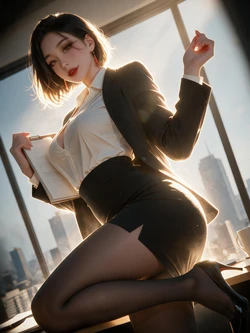 [Jessie AI] JA 073:She Was Just Playing Part II 她说只是玩玩 第二章 [AI Generated] 作品封面