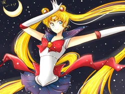 sailor moon art compilation 作品封面