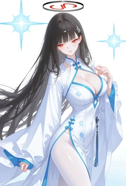 碧蓝档案 调月莉音 汉服 121p [AI Generated]